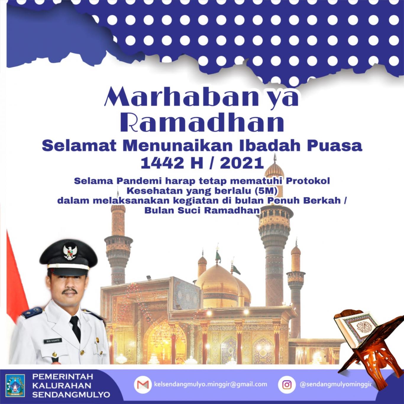 Marhaban Ya Ramadhan 1442 H/2021