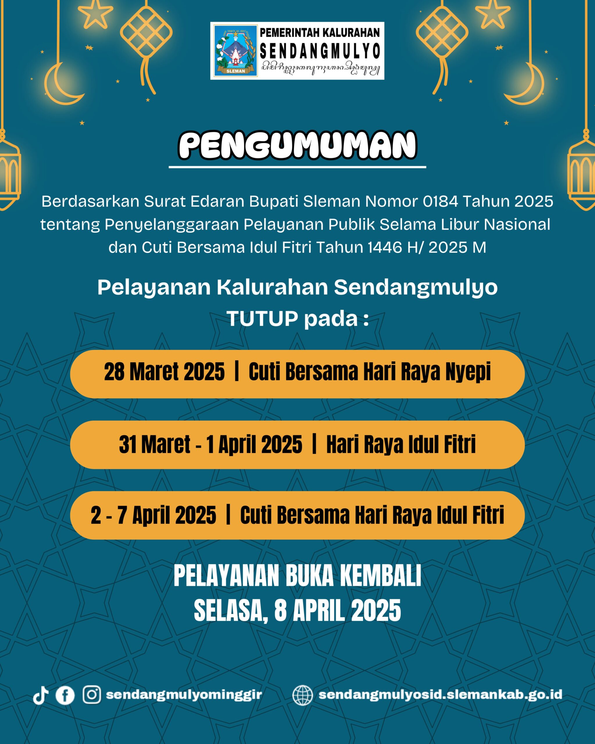 PENGUMUMAN