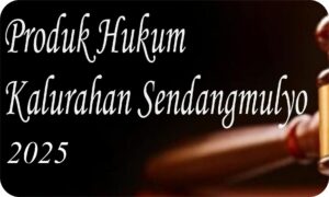 PERATURAN LURAH SENDANGMULYO NOMOR 3 TAHUN 2025 TENTANG PERUBAHAN PENJABARAN ANGGARAN PENDAPATAN DAN BELANJA KALURAHAN TAHUN 2025