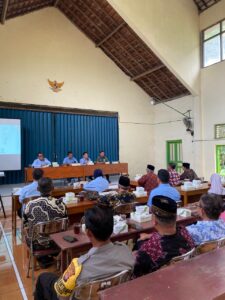 Sosialisasi Pemanfaatan Tanah Kalurahan untuk Pembangunan Gedung Koperasi Desa Merah Putih