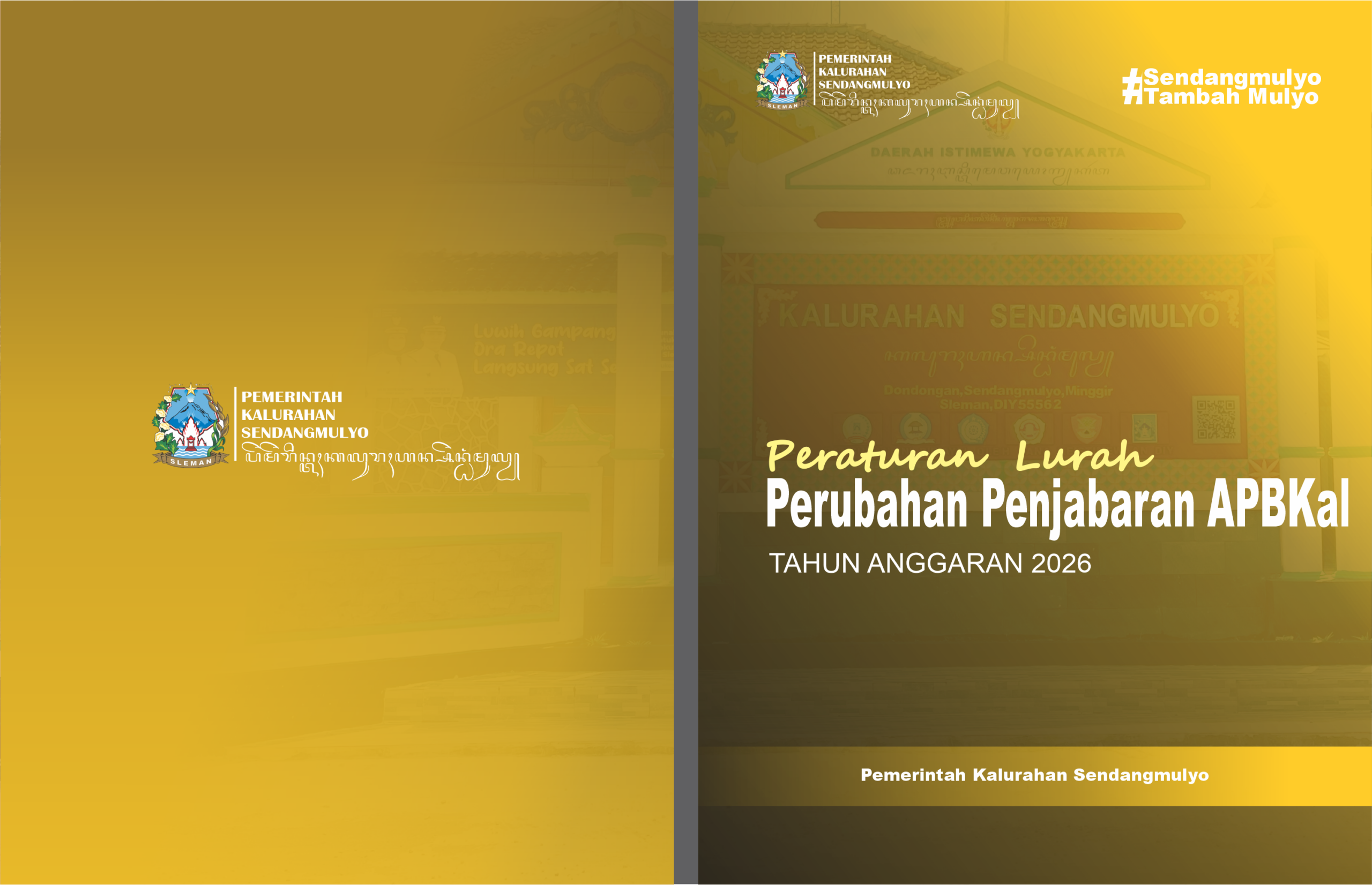 PERATURAN LURAH NO 3 TAHUN 2026 TENTANG PERUBAHAN PENJABARAN APBKAL TA 2026