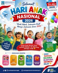 Selamat Hari Anak Nasional 2026