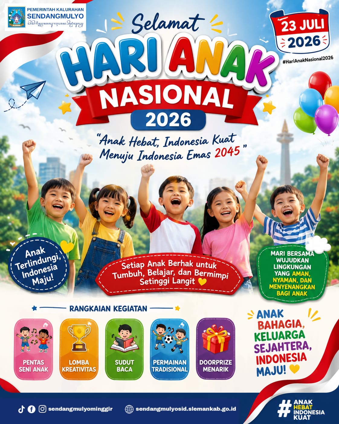 Selamat Hari Anak Nasional 2026