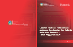 LAPORAN REALISASI APBKal SEMESTER 1 TAHUN 2026 KALURAHAN SENDANGMULYO