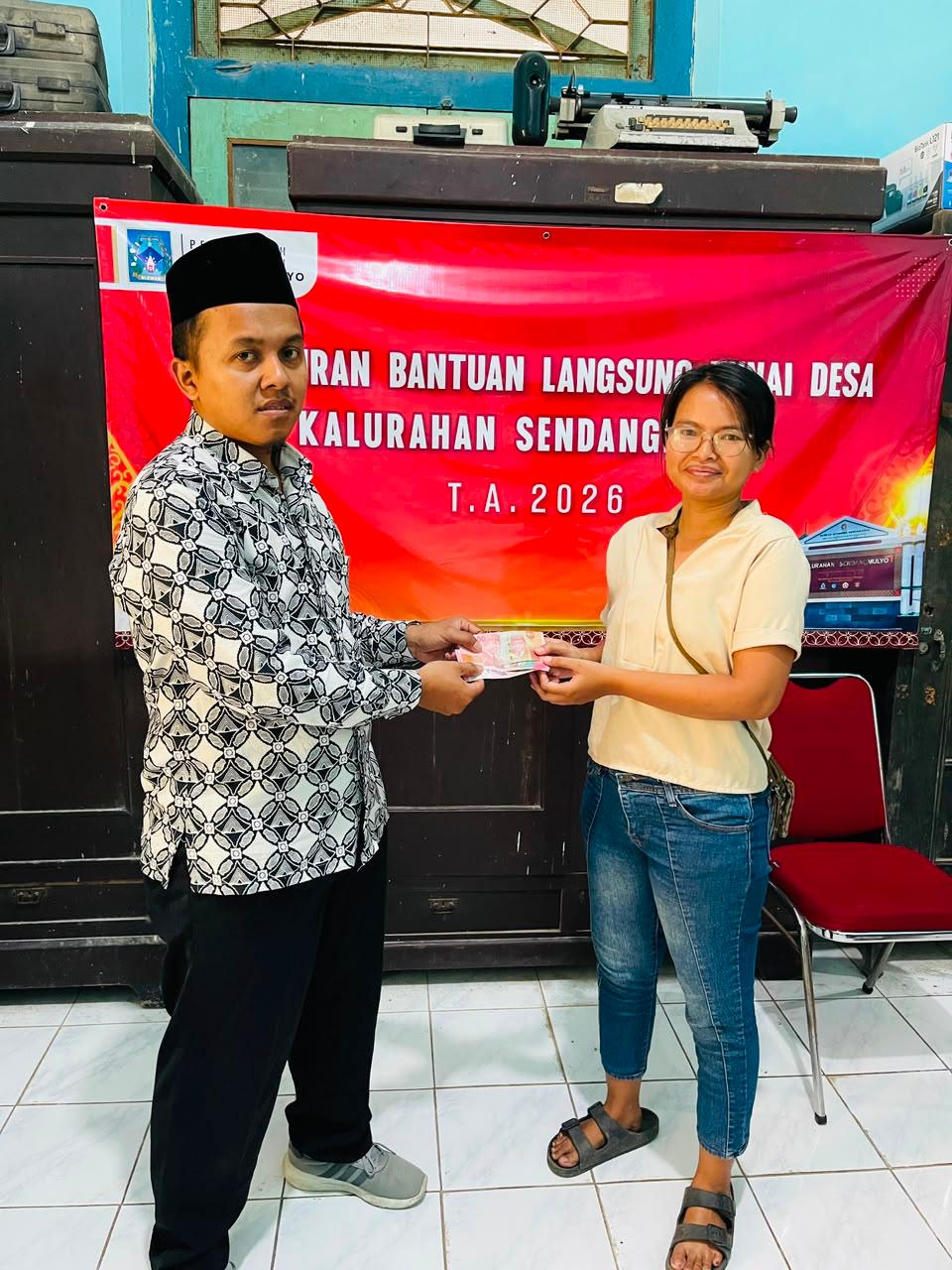 PENYALURAN BLT DD SALUR VIII
